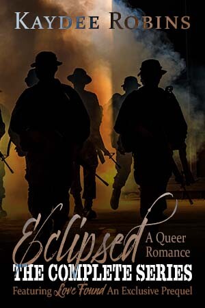 When international terrorist, Eclipse, makes things personal, can these hot men (and one sexy lady) in uniform outwit the world’s most dangerous man to find love? Eclipsed: The Complete Series | Eclipsed | Kaydee Robins